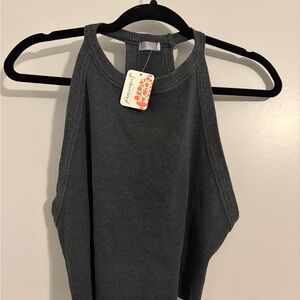 FP Movement by Free People Gray Tank Top